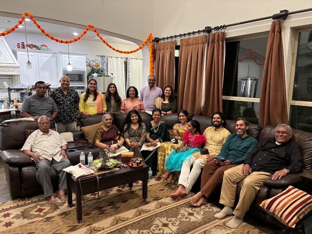 Enjoying time with loved ones